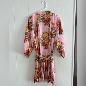Floral robe